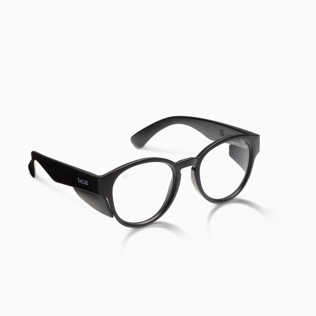 Flux All Black Safety Glasses Bundle (Clear + UV400)