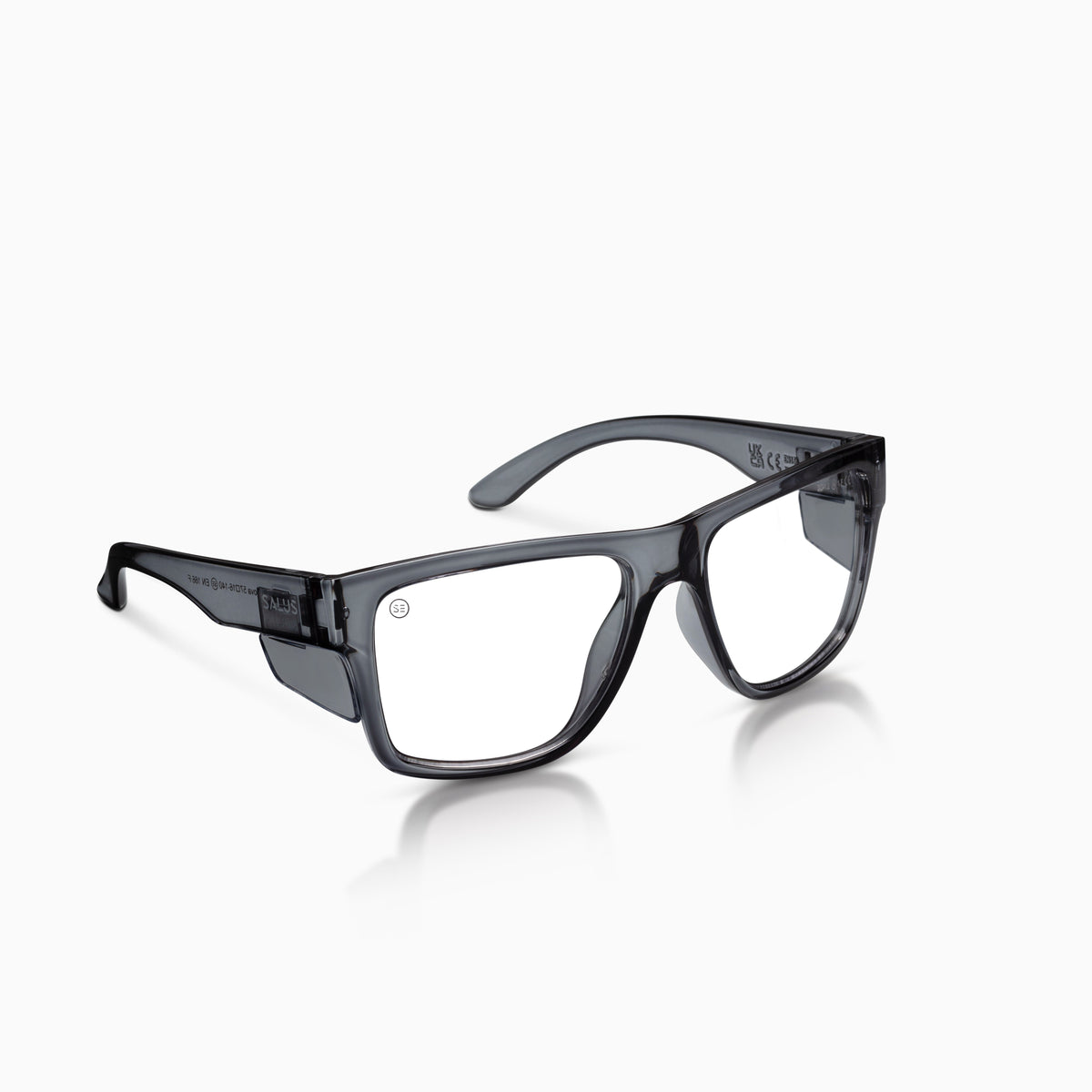 Nova All Smoked Safety Glasses Bundle (Clear + UV400)