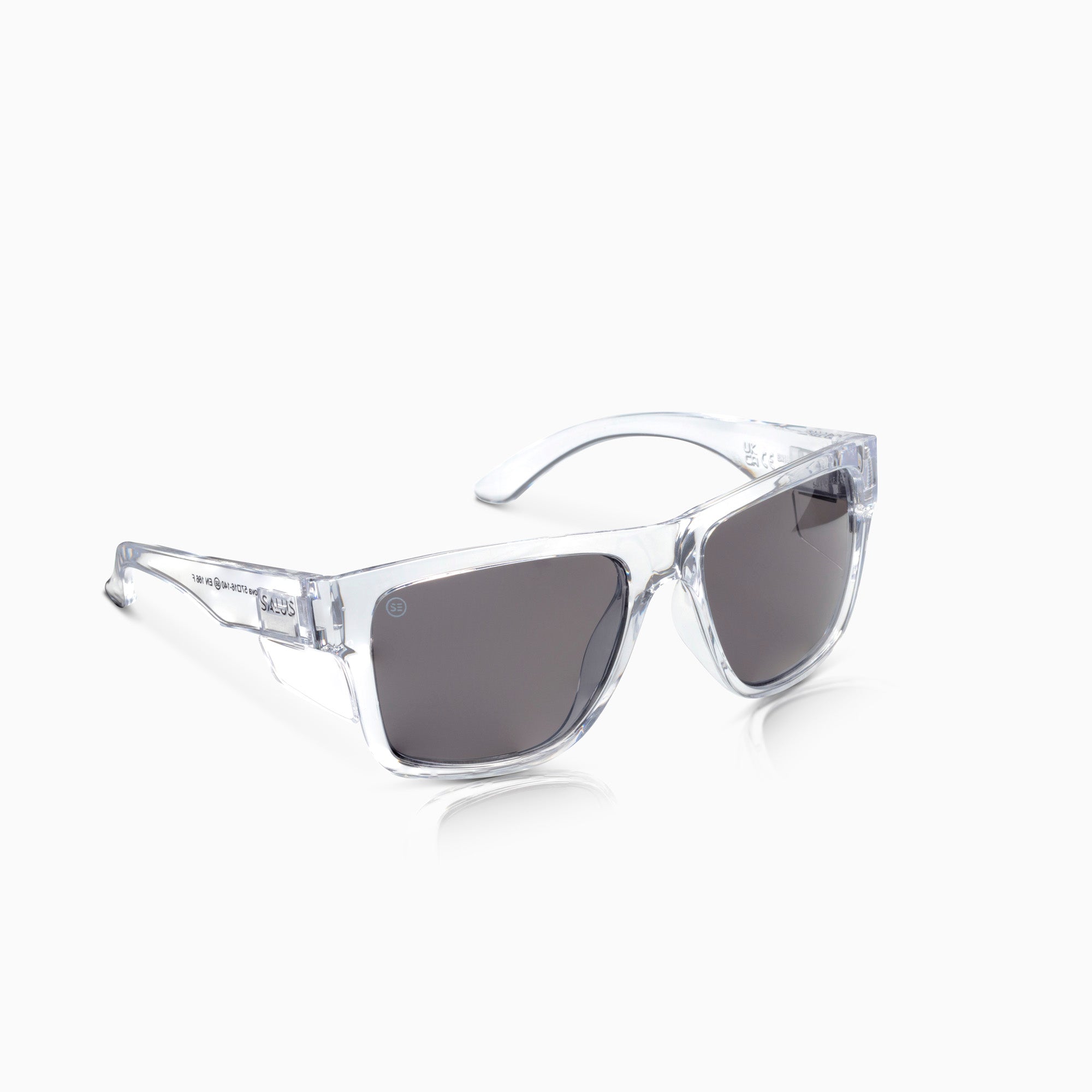 One Pair Over-Prescription Sunglasses – UV400 Polarized – Fits Over Glasses – Black Frame