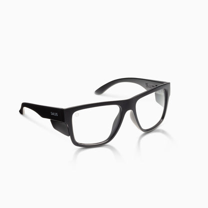 Nova All Black Safety Glasses Bundle (Clear + UV400)