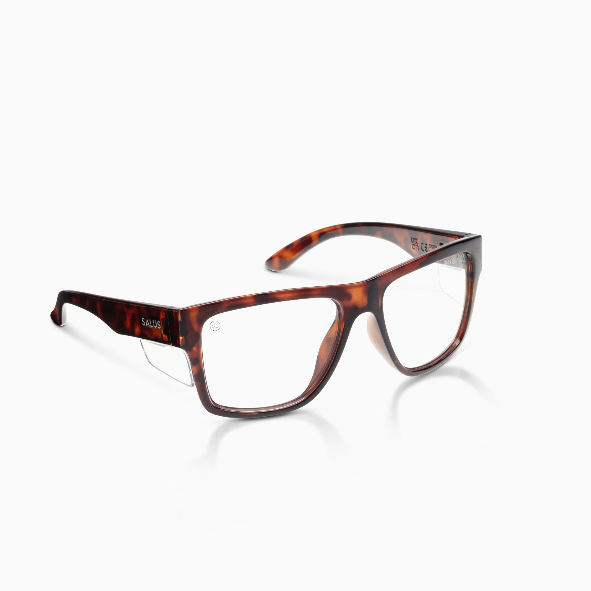 Nova - Tortoiseshell Frame - Clear Lens