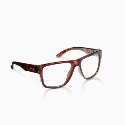 Nova Tortoiseshell Safety Glasses Bundle (Clear + Polarised)