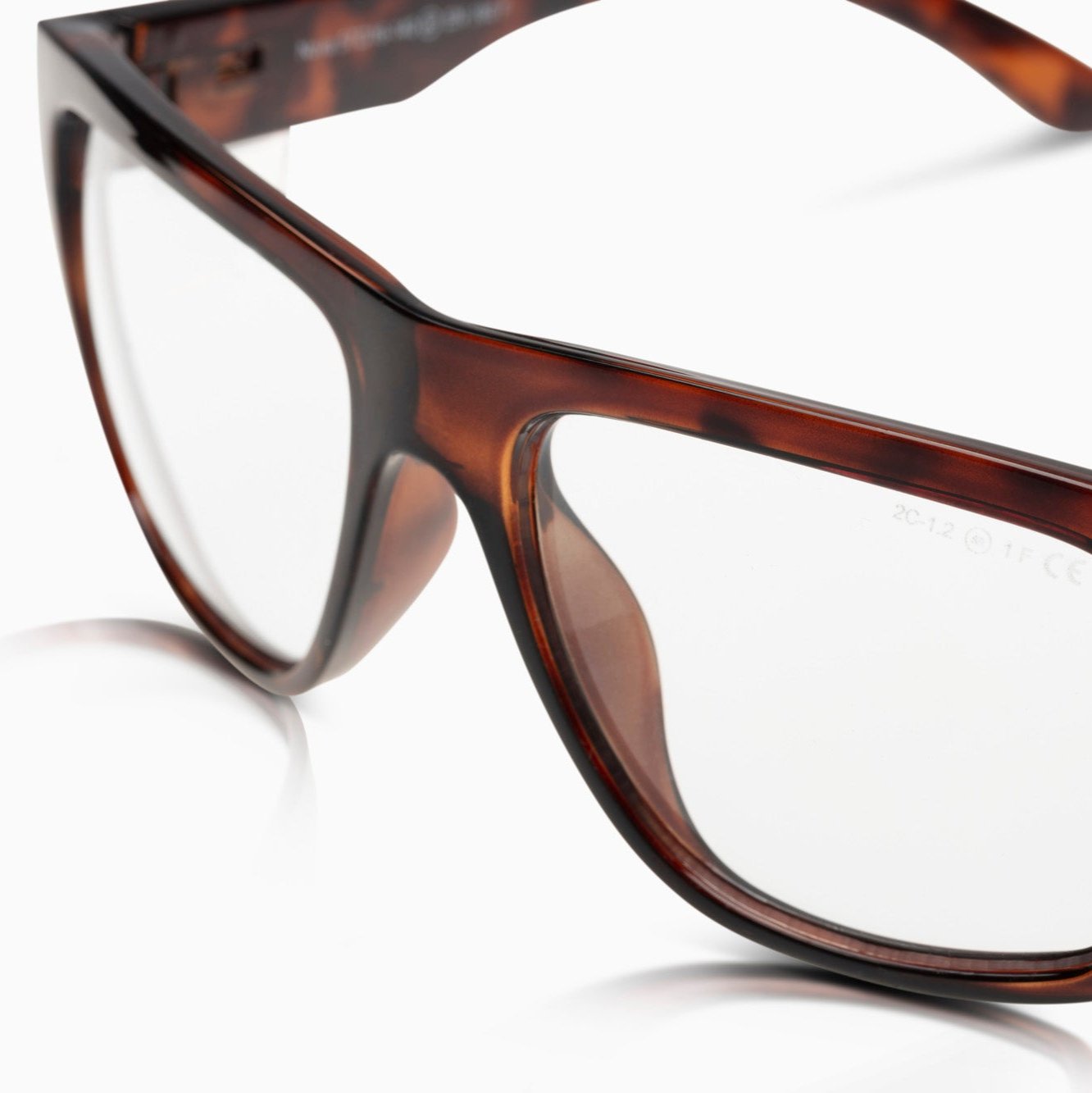 Nova - Tortoiseshell Frame - Clear Lens